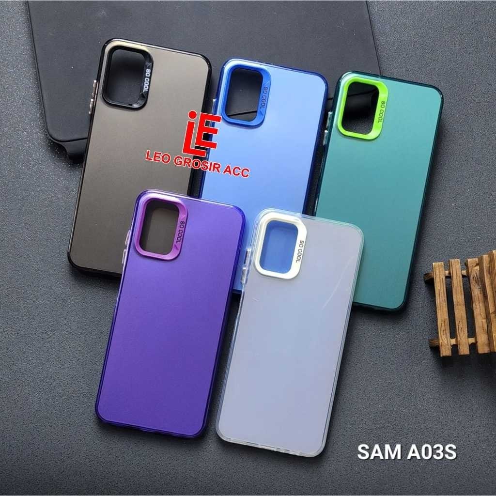 (COD) SAMSUNG A02S CASE SOCOOL CASING IMD HYBRID PLATE HOLOGRAM SAMSUNG A02S