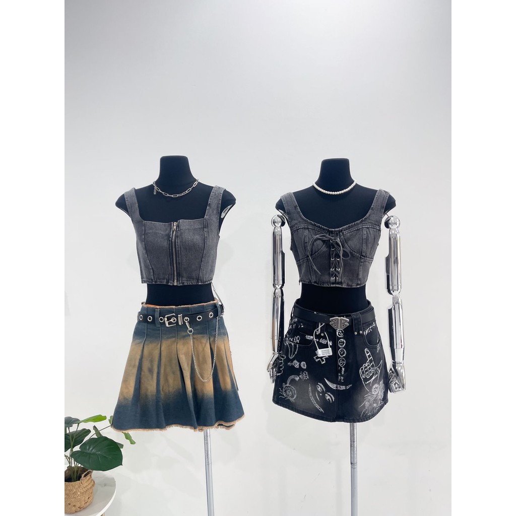 ROMPI CROP JEANS BKK PH1224