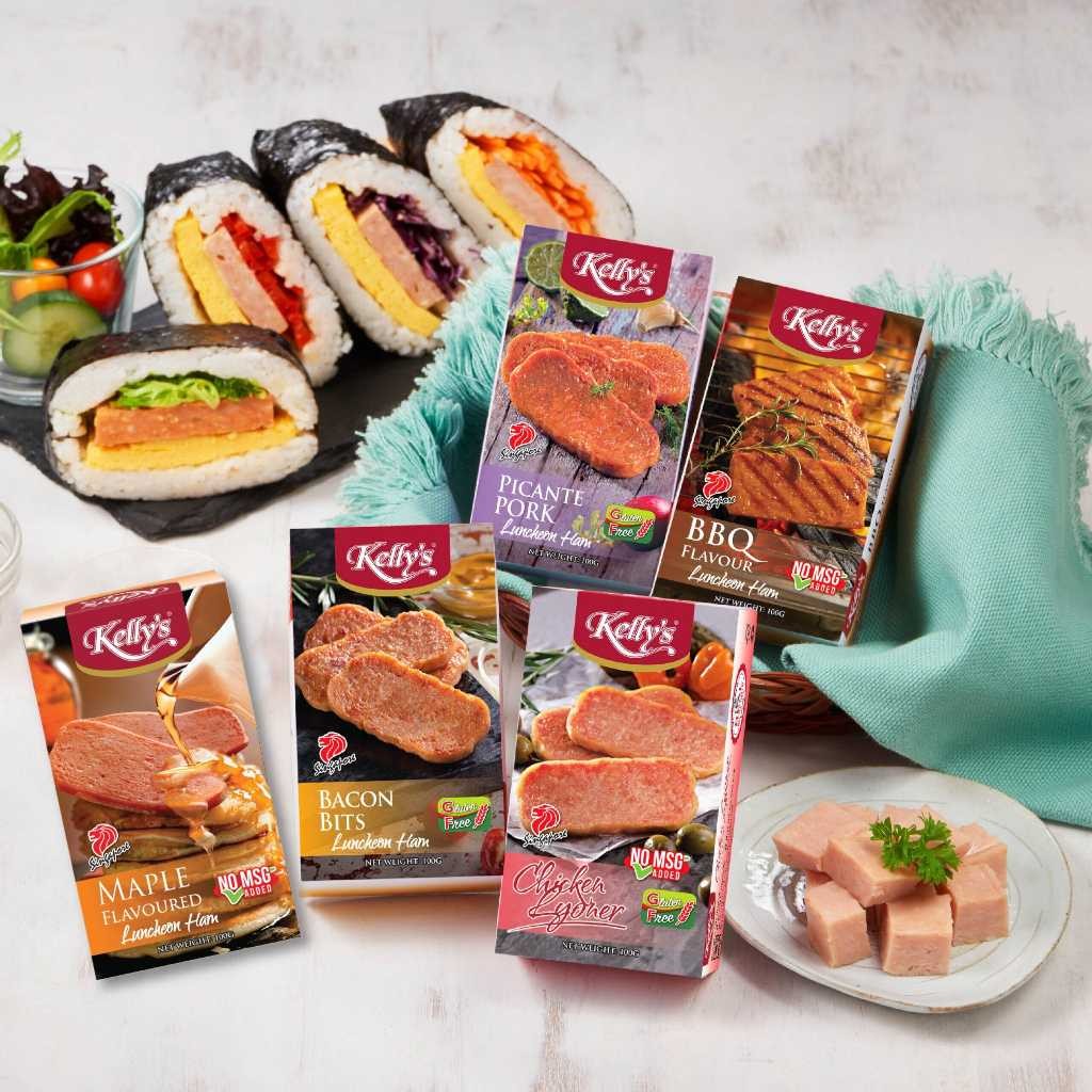

KELLY'S Luncheon Meat Ham 100gr asal Singapore