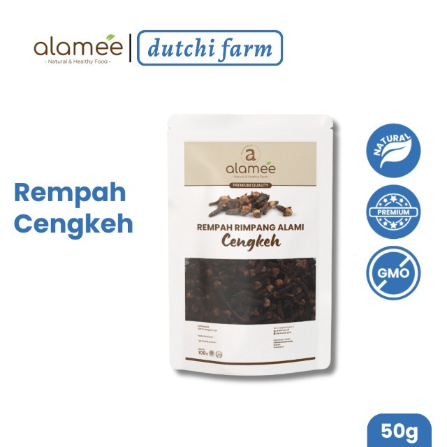 

ALAMEE Cengkeh Rempah Kering Organik Cloves Rimpang Organik Alami Bumbu Seasoning Masakan Masak 50gr Dutchi Farm