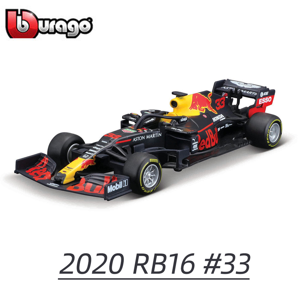 Bburago 1:43 2020 RB16B RB16 RB15 RB14 #11 #33 #3 F1 Racing Formula Car Static Simulation Diecast Al