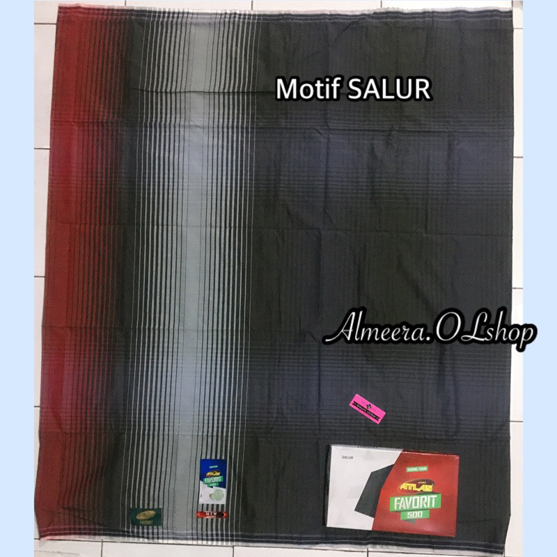 LURIK sarung ATLAS favorit 500 motif salur MTW sarung tenun DEWASA