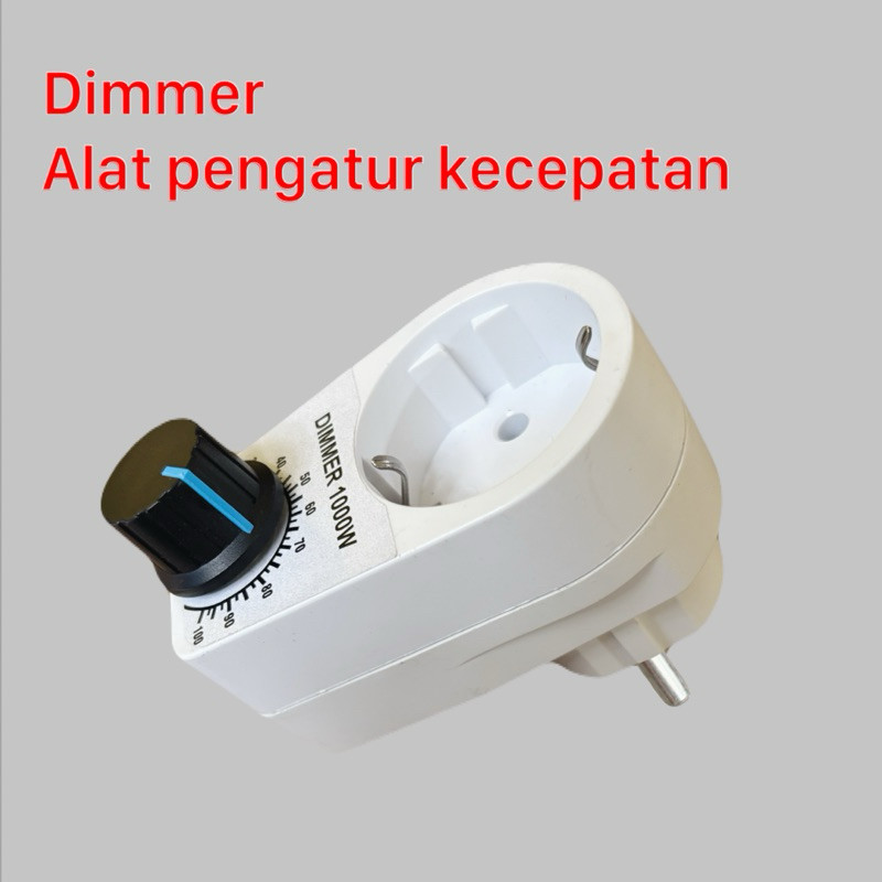 Dimmer 1000w pengatur kecepatan kipas angin bohlam