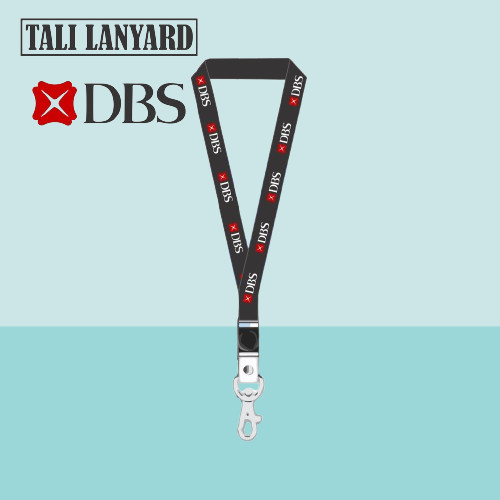

TALI LANYARD DBS BANK LOGO - TALI ID CARD BANK DBS BANK The Development Bank of Singapore Limited GANTUNGAN KUNCI GANTUNGAN FLASHDISK GANTUNGAN NAMETAG TALI LANYARD BEST SELLER COD