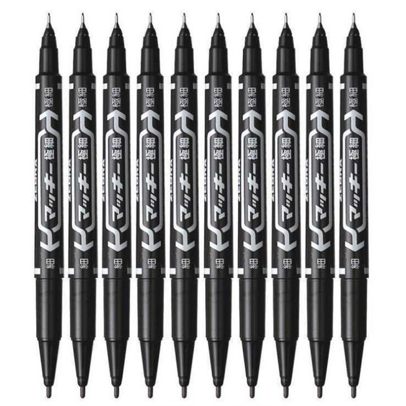 

10pc Set Professional Art Color Sign Advertising Double Line Art Markers Pen Stationery Office School Supplies