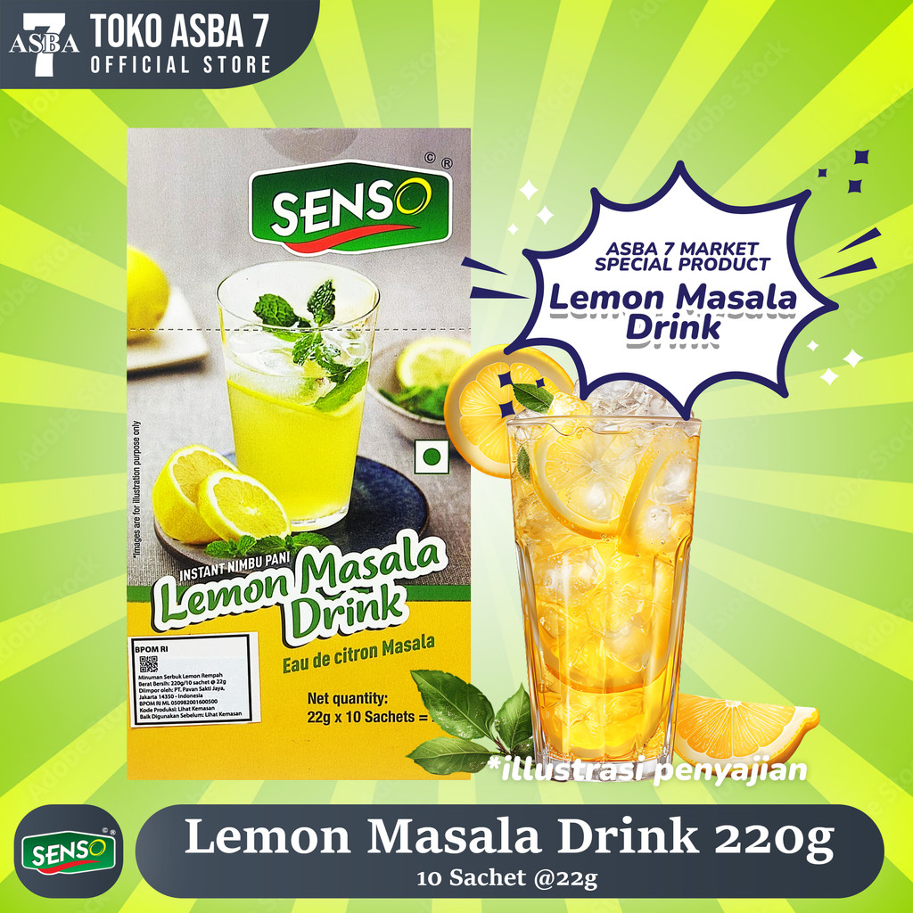 

SENSO CHAI KARAK LEMON MASALA DRINK 220 G