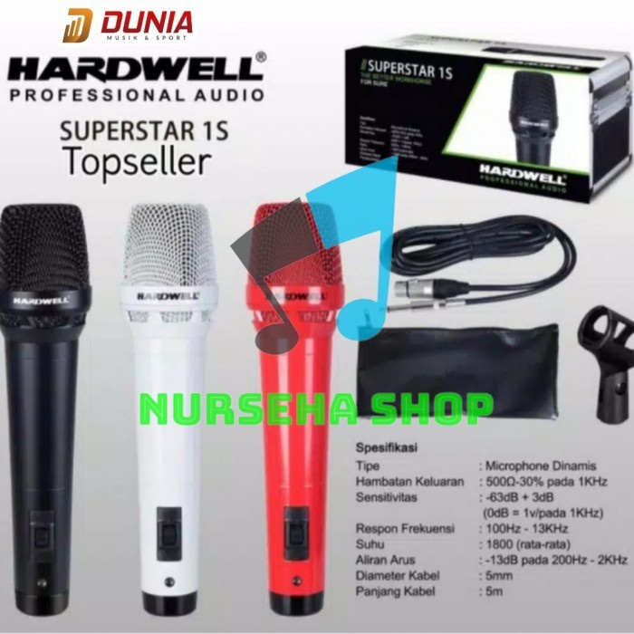 Mic Hardwell Superstar 1 S / Superstar 1