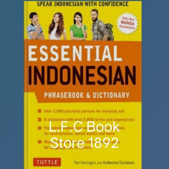 Buku Essential Indonesian Phrasebook & Dictionary