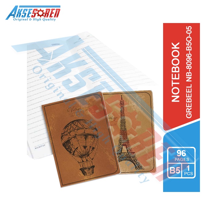 

Aksesoren Buku Diary [Greebel NB-8096-B5O-05] / Note Book / Catatan Agenda / Planner Estetik Lucu / Journal Harian