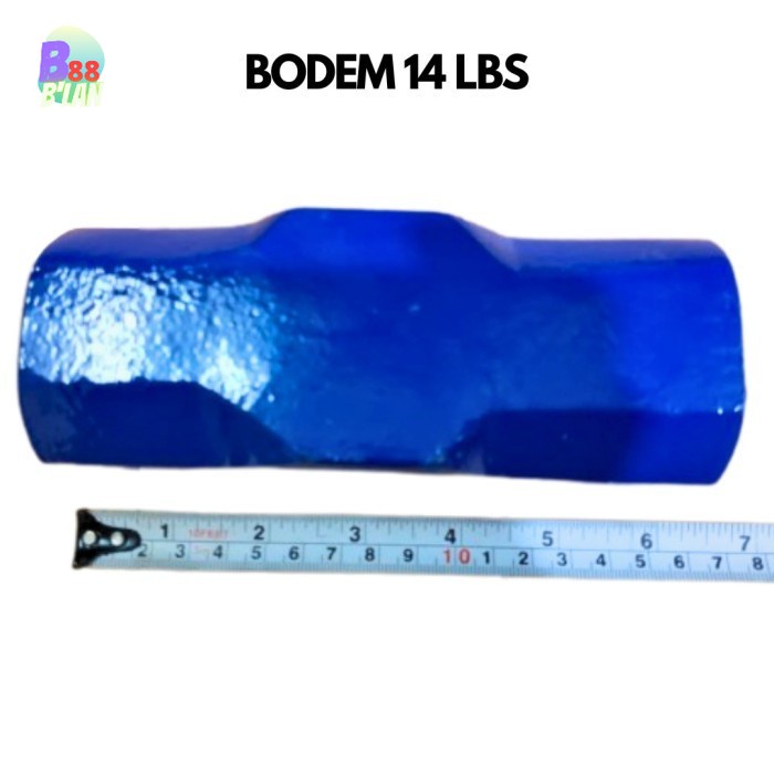 PALU BODEM TANPA GAGANG 14 LB PALU BATU BESI KEPALA BOGEM GODAM KUAT B88 MARTIL BESI PALU BOBOK BODE