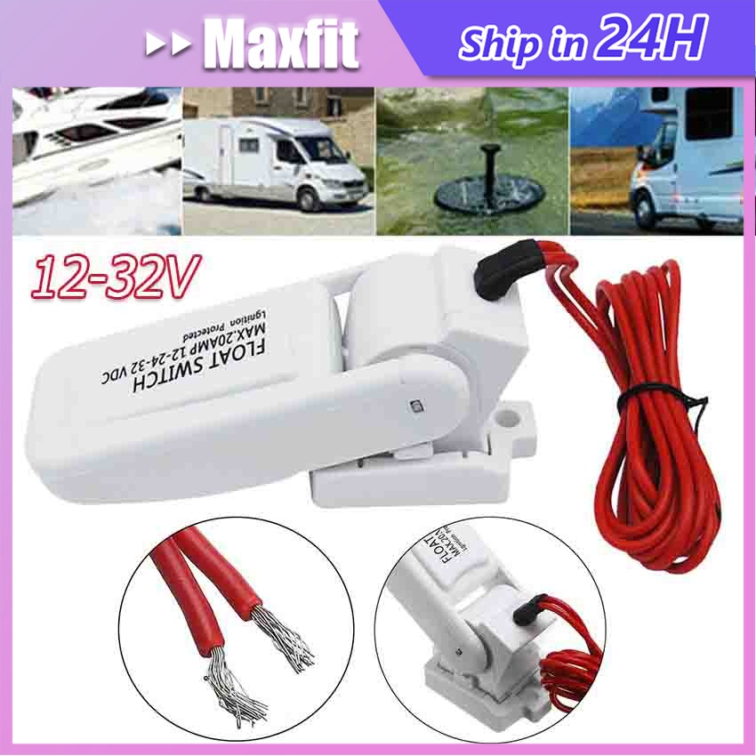 12V 1100GPH Automatic Bilge Pump Boat Submersible Pump Marine Float Switch
