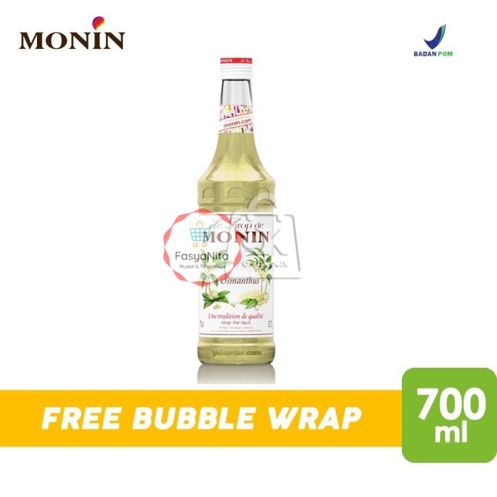 

Osmanthus Syrup Monin / Sirup Monin [Botol 700 ml] - FasyAnita Mart Denpasar