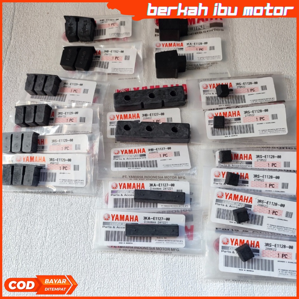 DM135 karet peredam cylinder head rx king set original ORIGINAL