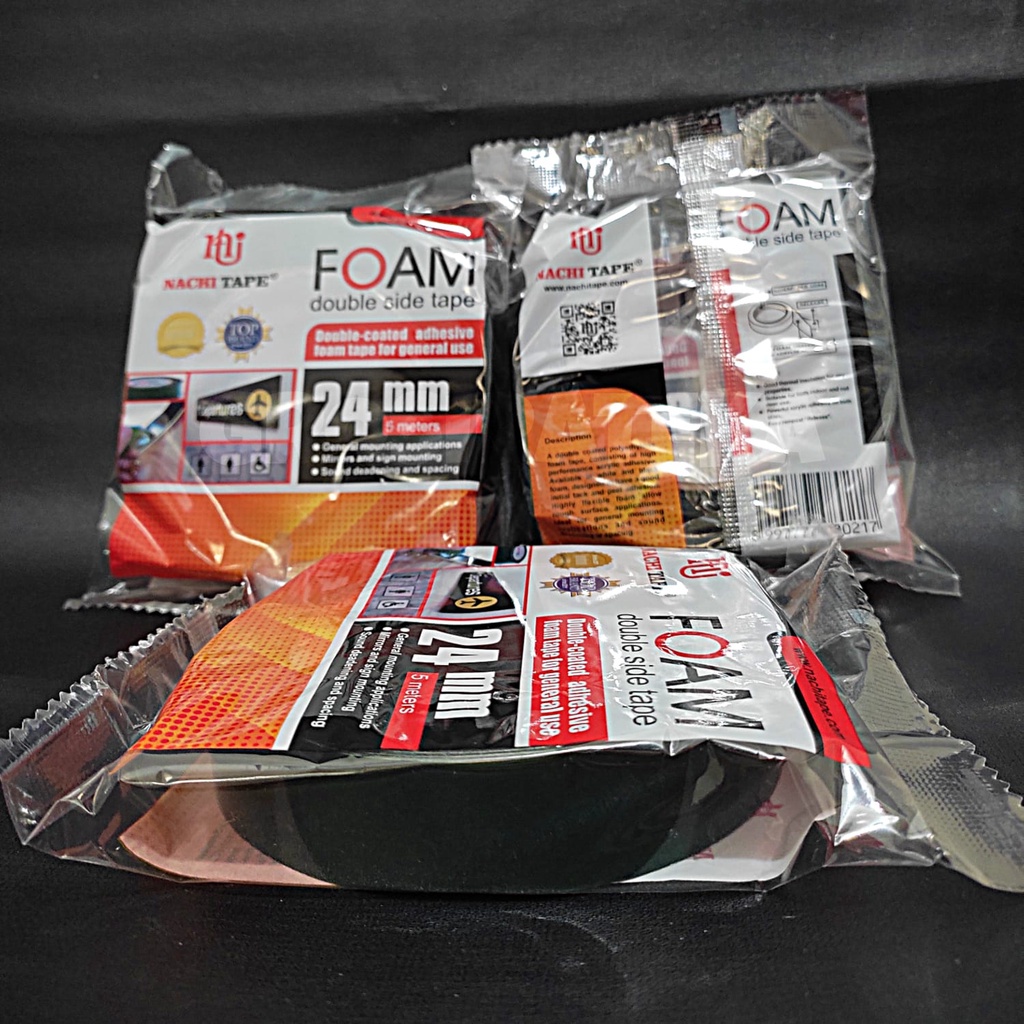 DOUBLE TAPE FOAM NACHI 1 INCHI 24MM