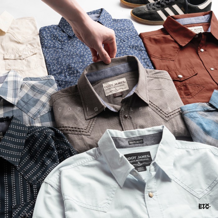 CDYJMS Men's Longsleeve Western Shirt