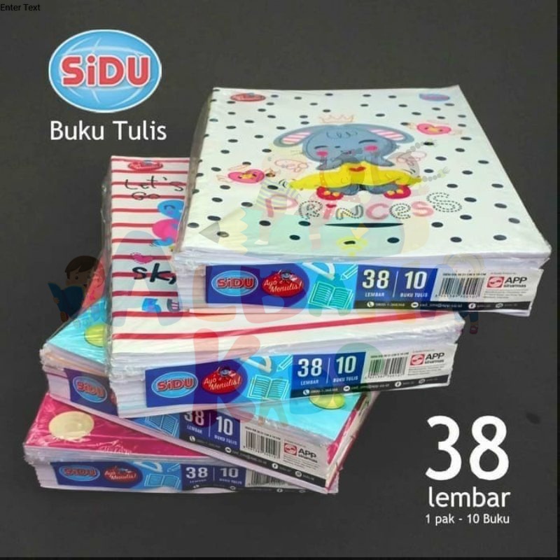 

( ISI 10 ) BUKU TULIS SIDU ISI 38 LEMBAR (COD)