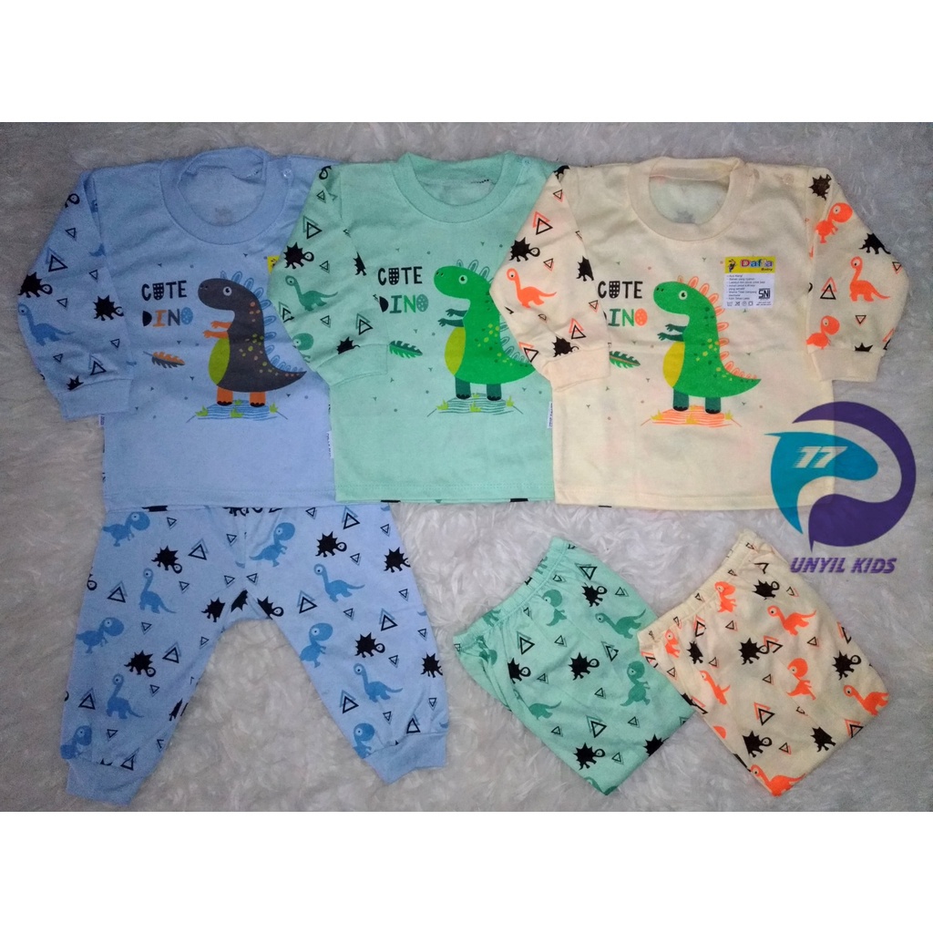 Setelan Baju Bayi Laki-laki SNI Daffa Dino