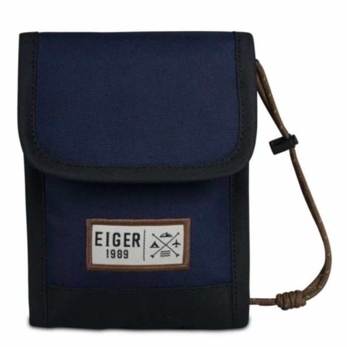 Tas Selempang Eiger X-Roadtrip Tas Selendang Tas Handphone Aksesoris - navy