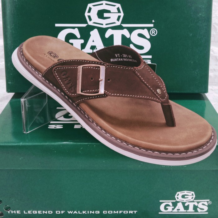 sandal jepit kulit GATS VT 301 original by gats