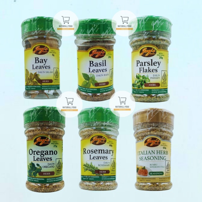 

Jay's Basil/Bay/Oregano/Parsley/Italian Herb/Rosemary