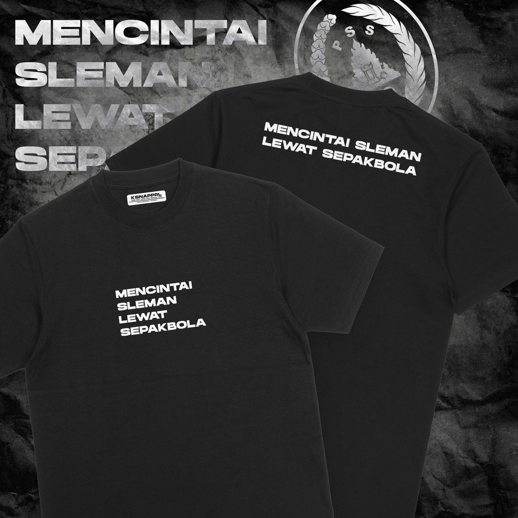 Kaos PSS "Cinta Sleman" -  BCS/BCS Curvasud/Pss BCS