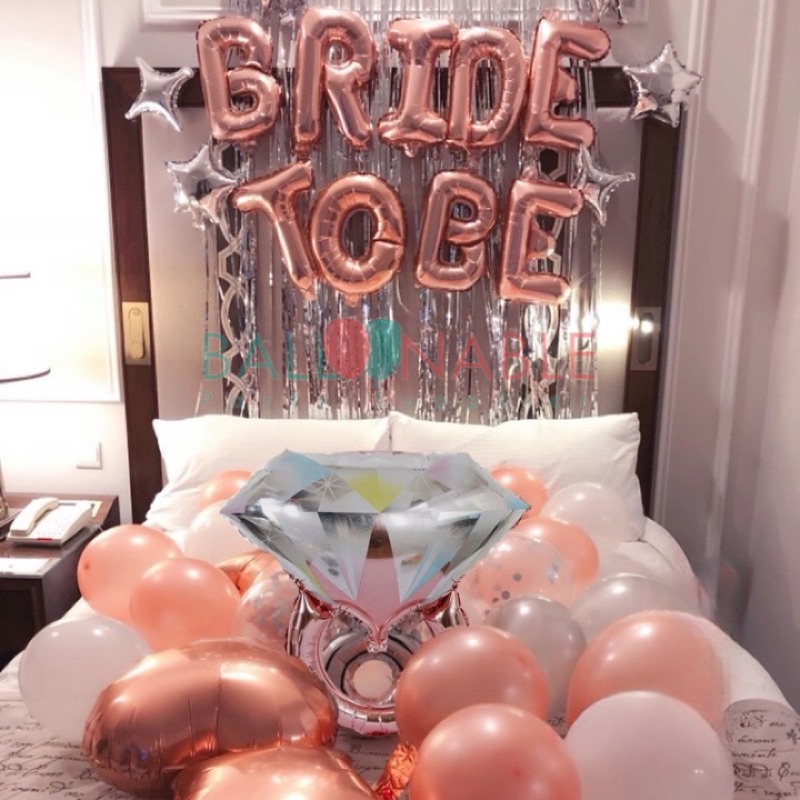 HappyMunday Paket Dekorasi Bridal Shower / Bride To Be (PD121)