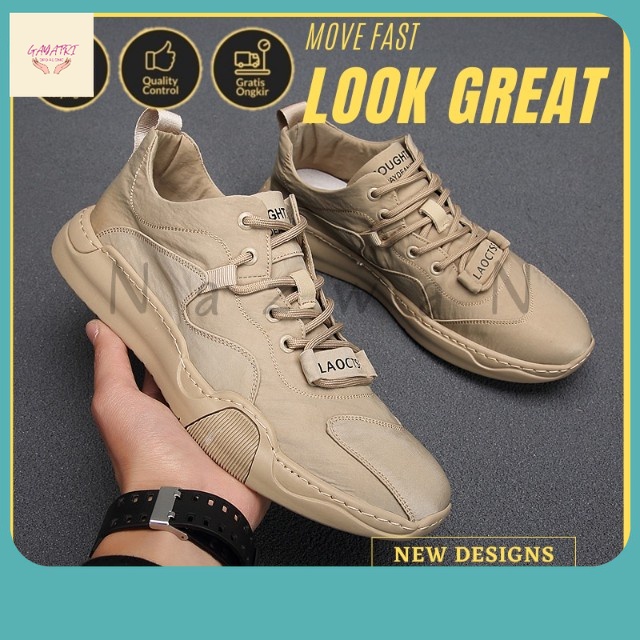Sneakers Terbaru / Sepatu Sneaker Pria Wanita Original Import Sepatu LAOCTSE Sneaker Kasual Santai T