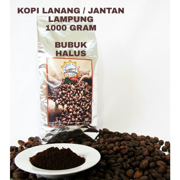

KOPI ROBUSTA LANANG 1000 GRAM / KOPI LANANG - BUBUK HALUS
