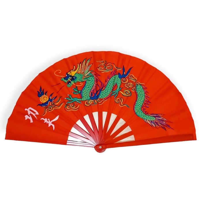 

PROMO [[ BEST SELLER ]] Kipas Taichi Naga Cina - Merah