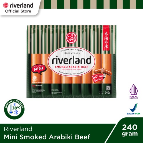

Riverland Mini Smoked Arabiki Beef Sausage 240 Gr