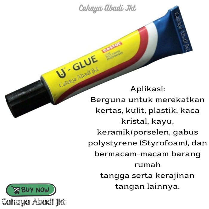 

Lem Castol Tube UGlue 7Ml