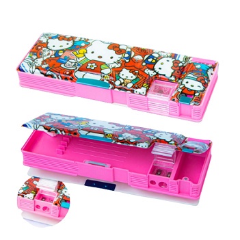 

CC-7813 PENCIL CASE MAGNET + SHARPENER