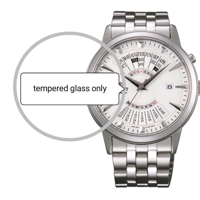 TG tempered glass for ORIENT EU0A003W anti gores jam tangan pelindung layar screen protector watch s