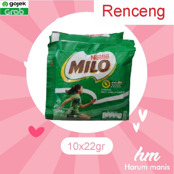 

Milo Activ Go Sachet Renceng 10 x 22gr