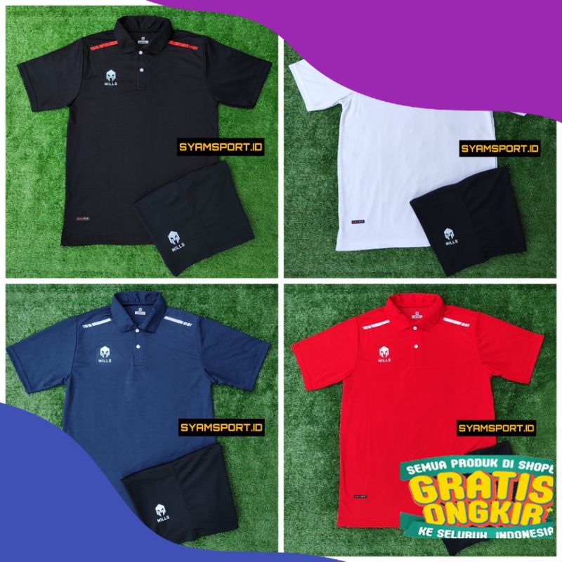 Jersey Bola / Jersey Futsal Polo Berkerah Grade Ori Lokal / Setelan Jersey Sepakbola / Jersey simpel