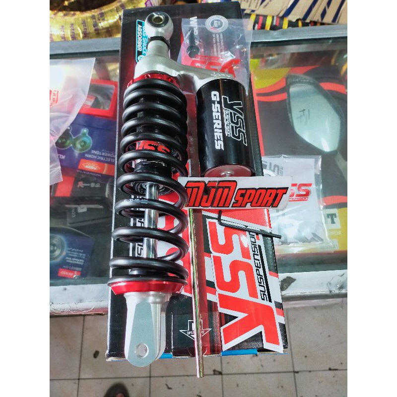 Shock YSS G Plus Reservoir Original Beat Mio scoppy 300mm All Black Yss Original