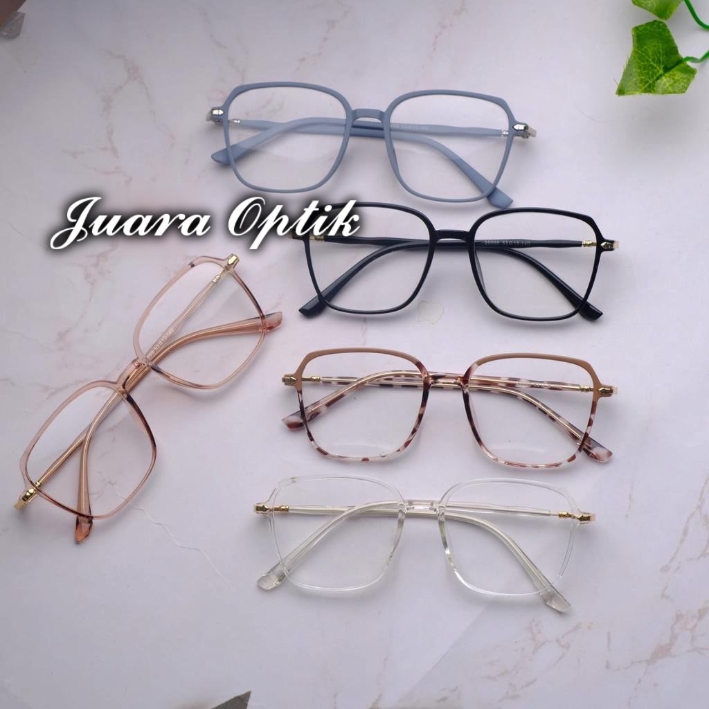 BEST SELLER Kacamata Fashion Photocromic dan Anti Radiasi untuk Mata Normal dan Minus dan Cylinder F