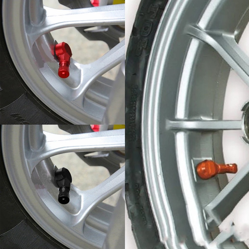 Pentil Ban Tubles Tubeless Mobil Motor Miring Full CNC Alloy Aluminium