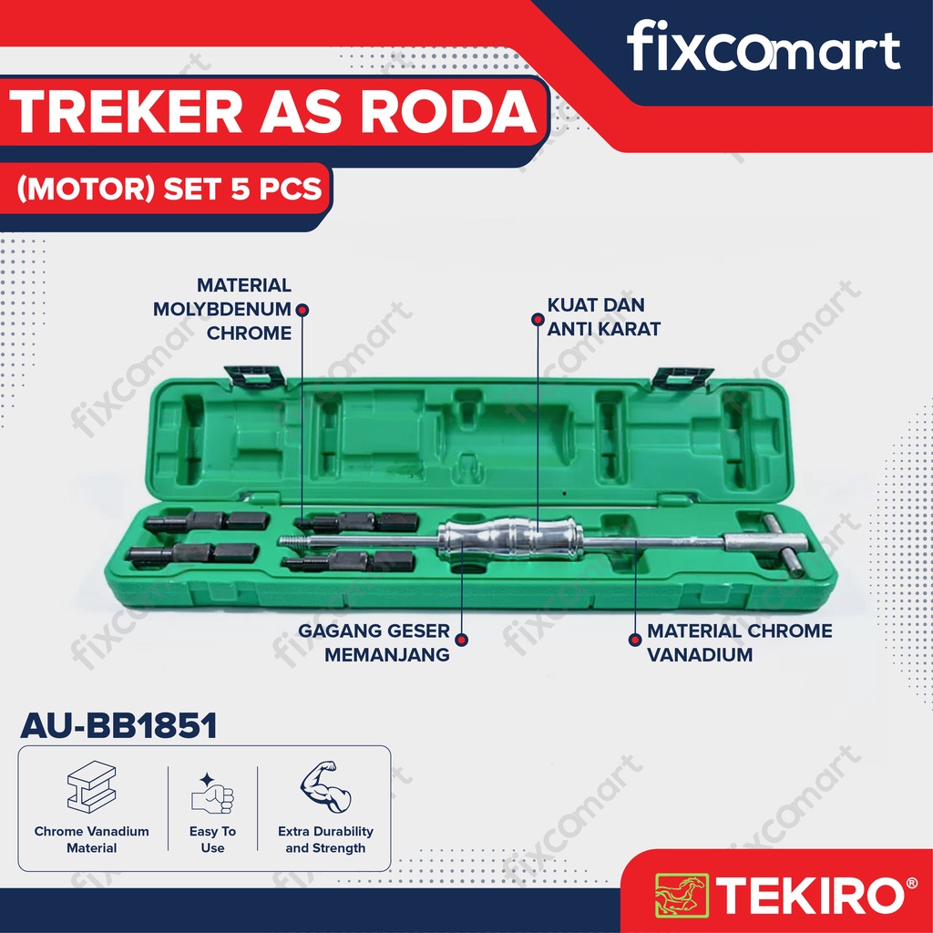 TEKIRO Blind Bearing Puller 5 PCS -Treker As Roda Motor