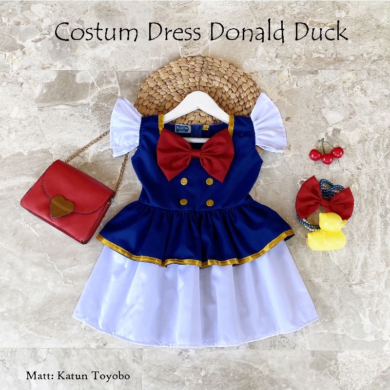 KOSTUM DONALD DUCK /DRESS DONALD DUCK /BAJU DONALD DUCK/ COSTUME DONALD DUCK/DRESS KARTUN DONALD