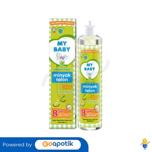 My Baby Telon Plus Eucalyptus 8 Jam Botol 145 Ml