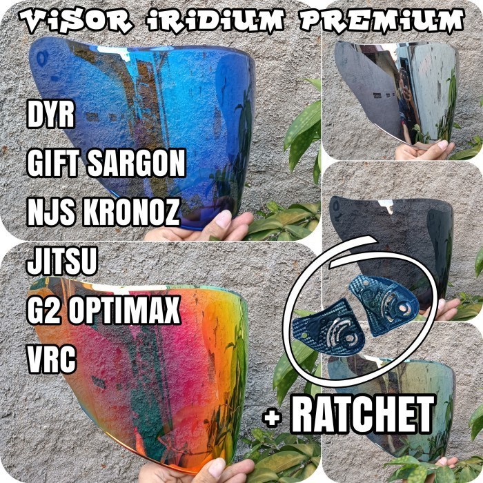 KACA / VISOR VENOM IRIDIUM HELM ARL TTC / KBR KAIRO | NORISK