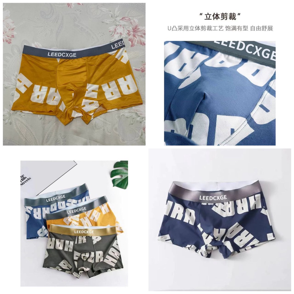 Eiffmall - Boxer/Celana Dalam Pria Boxer motif terbarui Pria Underwear Man Terbaru CD Pria CD20