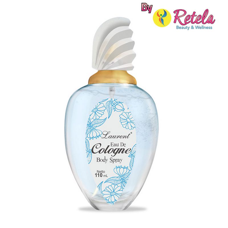 LAURENT EAU DE COLOGNE BODY SPRAY BIRU 100ML