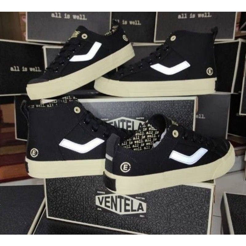 SEPATU VENTELA X EVIL PAPA GADING LOW DAN HIGH 100% ORIGINAL
