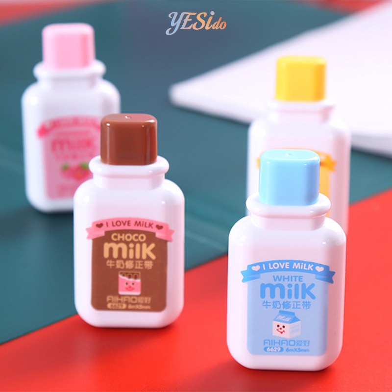 

COD✨ Koreksi Portabel Mini Pita Susu Koreksi Botol Koreksi Tenaga Siswa-YES