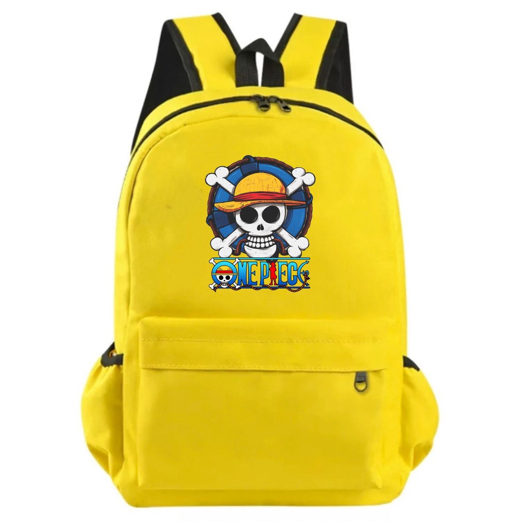 Tas Ransel Sekolah Anime One Piece Luffy Tas Anak Laki Laki Perempuan