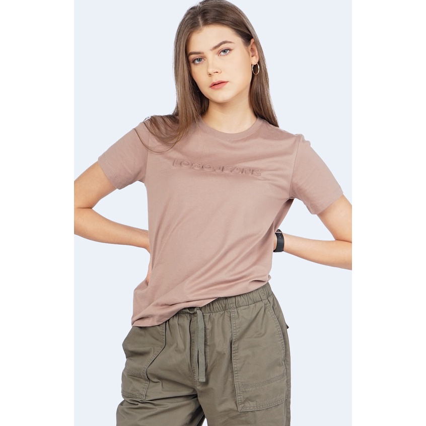 Logo Jeans - Kaos Wanita Sheryl 12816L4BW