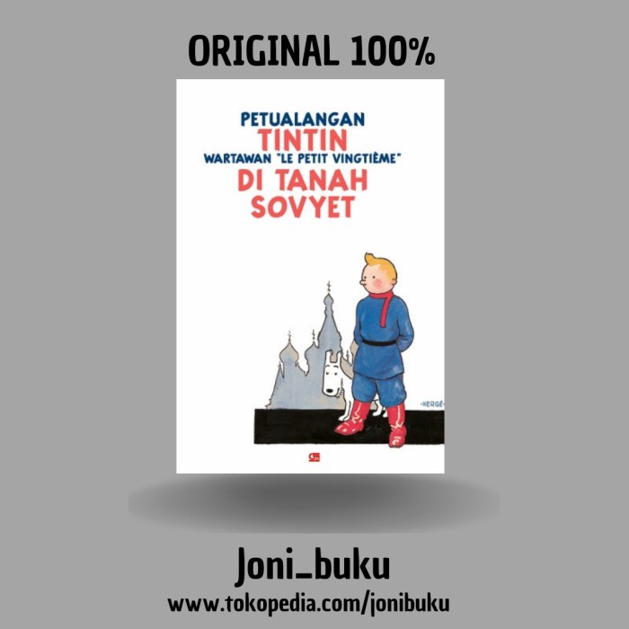 Buku Petualangan Tintin Di Tanah Sovyet