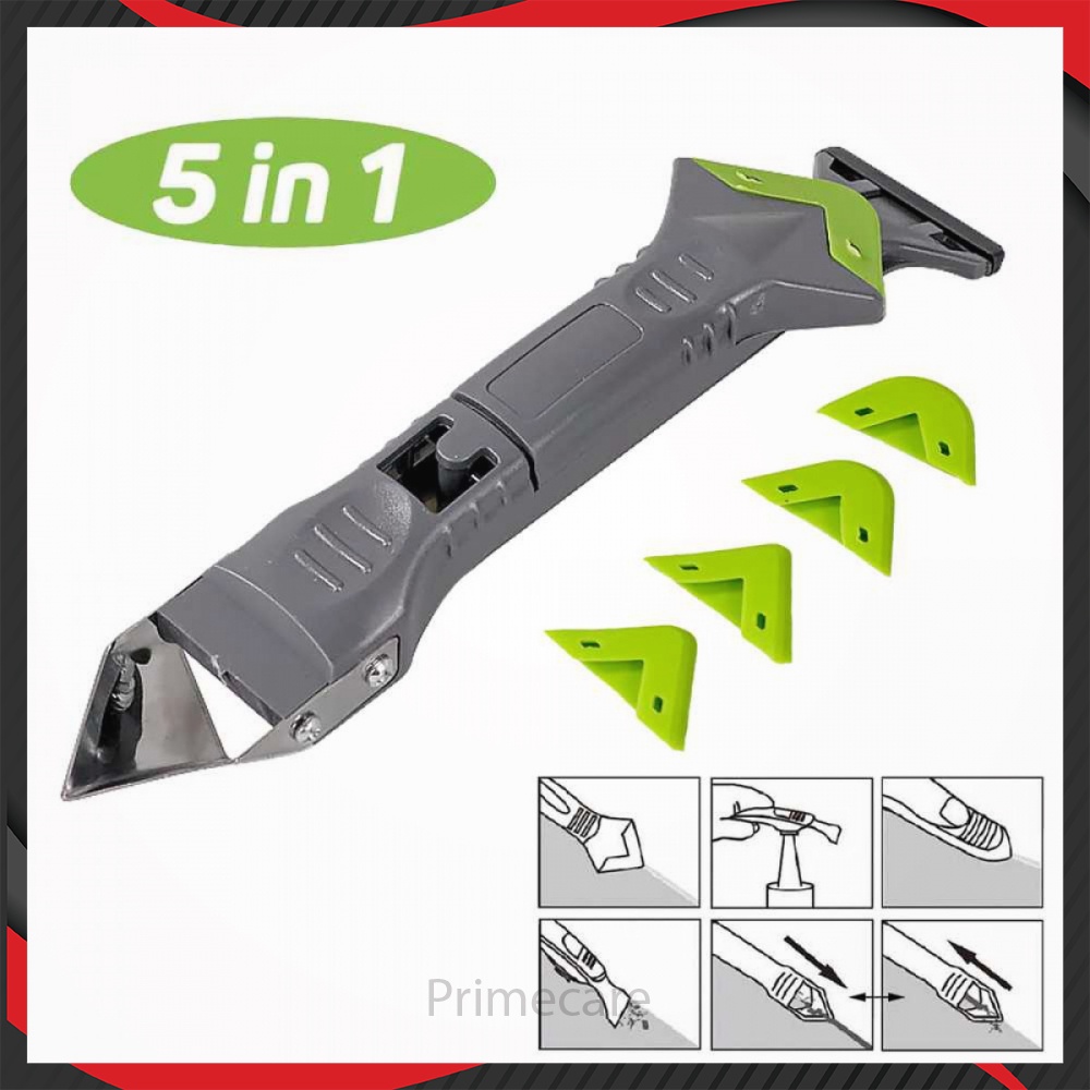 

Set Perapi Lem Silikon Sealant Tool Scraper 5 in 1 PK816